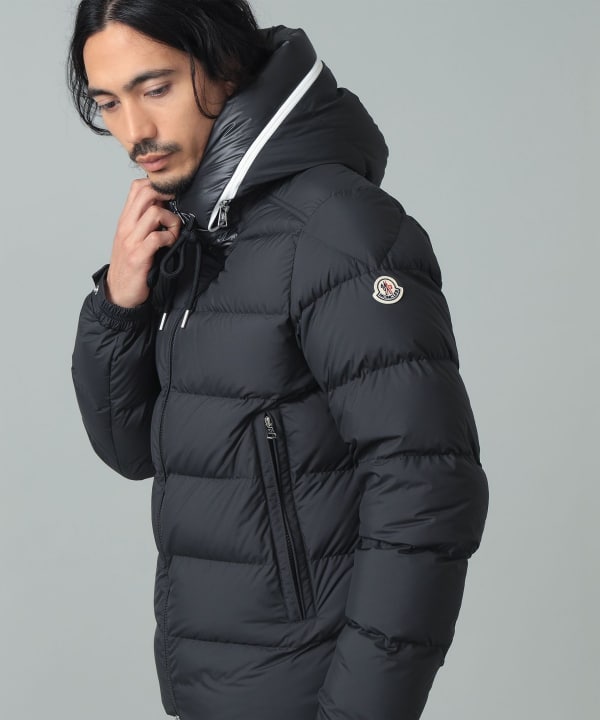 BEAMS F（ビームスF）MONCLER / CARDERE フーデッド ダウンジャケット