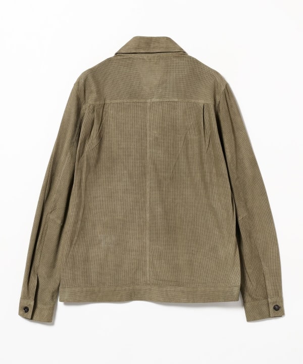 BEAMS F(ビームスF)MANTO / スエード パンチング レザー BEAMS F(ビームスF)MANTO / スエード パンチング レザー