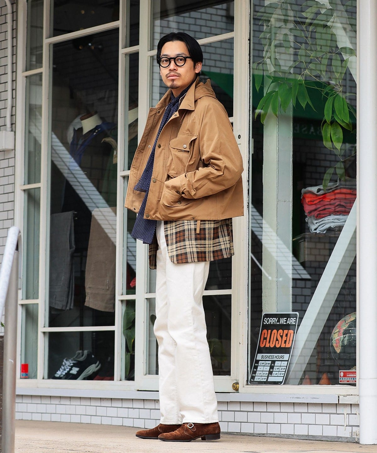 BEAMS F（ビームスF）WOOLRICH / ポリエステルコットン フィッシング  