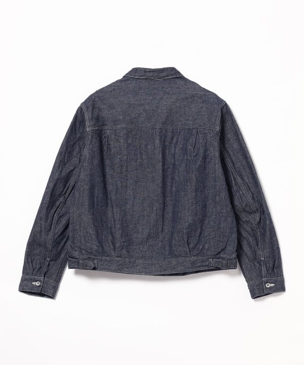 FULL COUNT デニムジャケット beams 美品　38 M BEAMS（ビームス）FUTURE ARCHIVE / LOGO DENIM JACKET