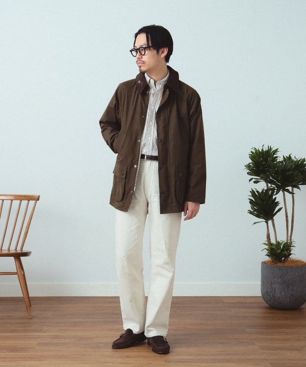 Barbour BEAMS F 別注 BEDALE SL - ブルゾン