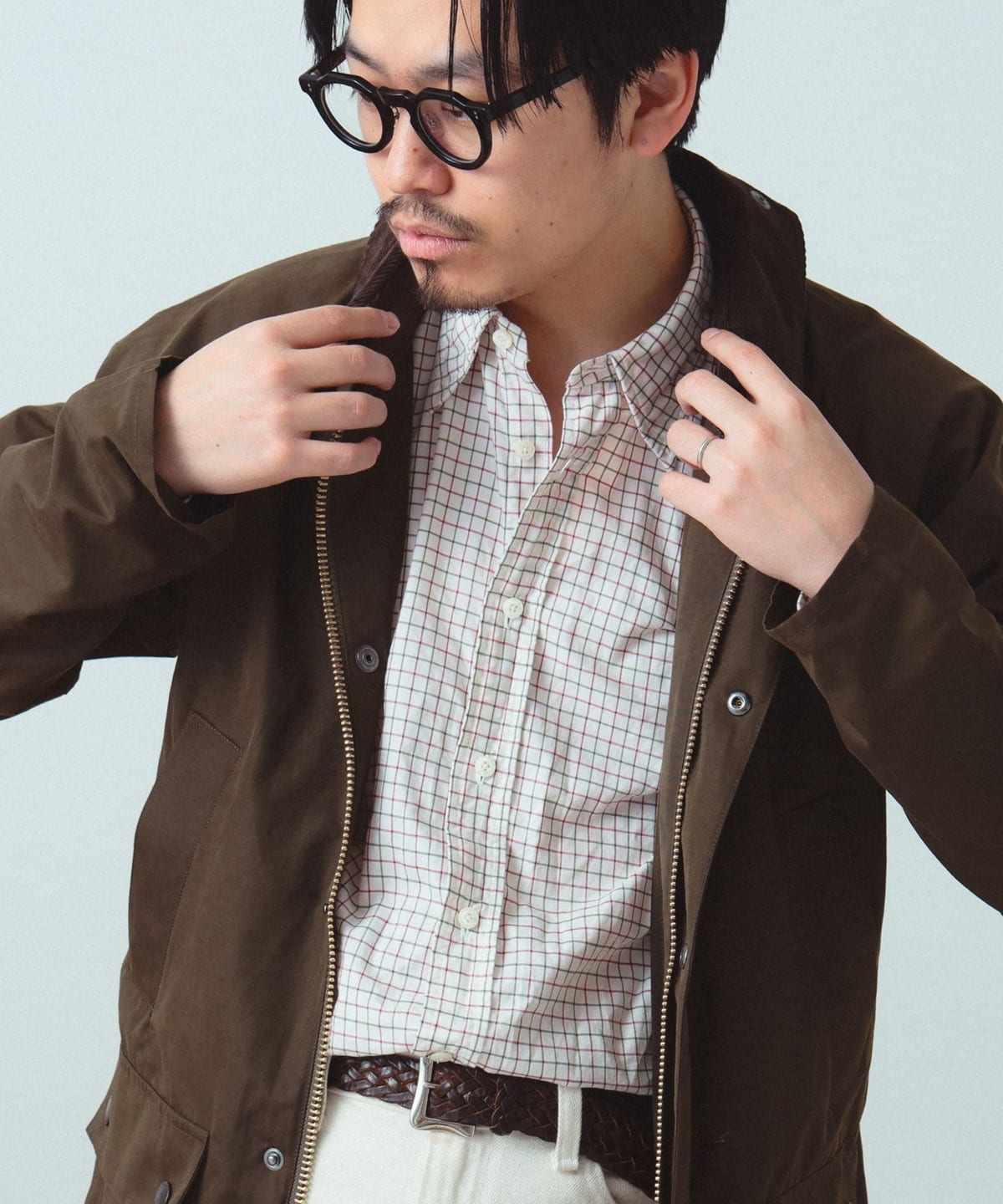 BEAMS F（ビームスF）【別注】Barbour / BEDALE SL ピーチスキン ジャケット（ブルゾン ブルゾン）通販｜BEAMS