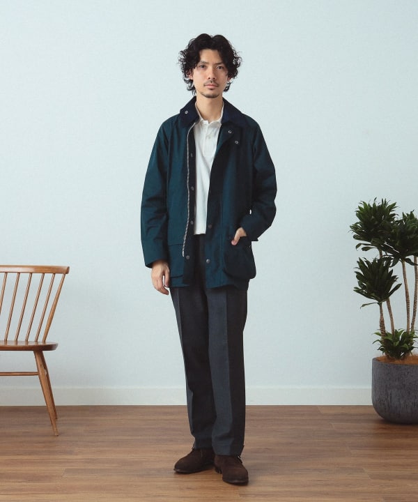 BEAMS F（ビームスF）Barbour × BEAMS F / 別注 BEDALE CLASSIC FIT 