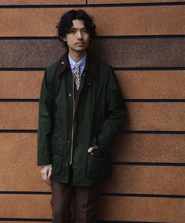 Barbour×BEAMS/バブアービームス/ミリタリージャケット/42Barbour