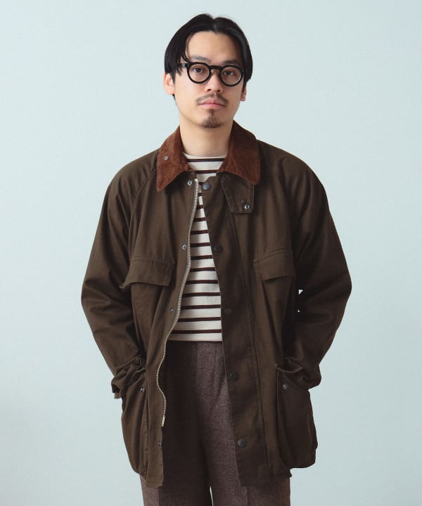 BEAMS F（ビームスF）Barbour × BEAMS F / 別注 OLD BEDALE ウォッシュ 