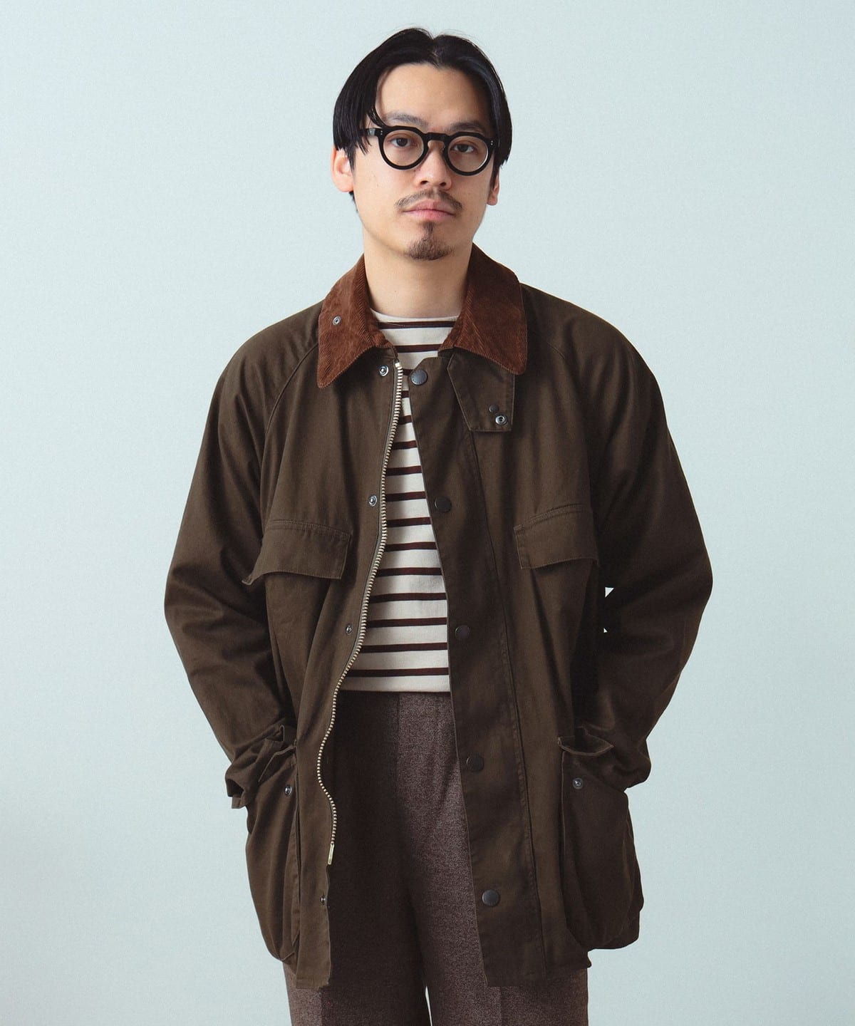 BEAMS F（ビームスF）Barbour × BEAMS F / 別注 OLD BEDALE 
