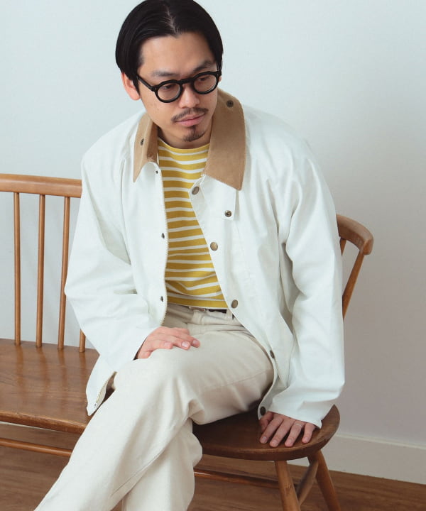 BEAMS F（ビームスF）Barbour × BEAMS F / 別注 TRANSPORT JACKET ...