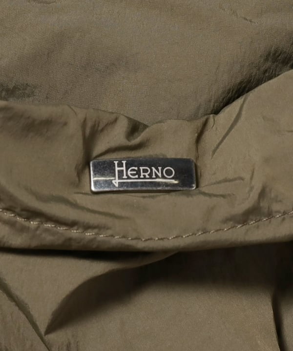 BEAMS F（ビームスF）HERNO / フーデッド ジップアップ ブルゾン