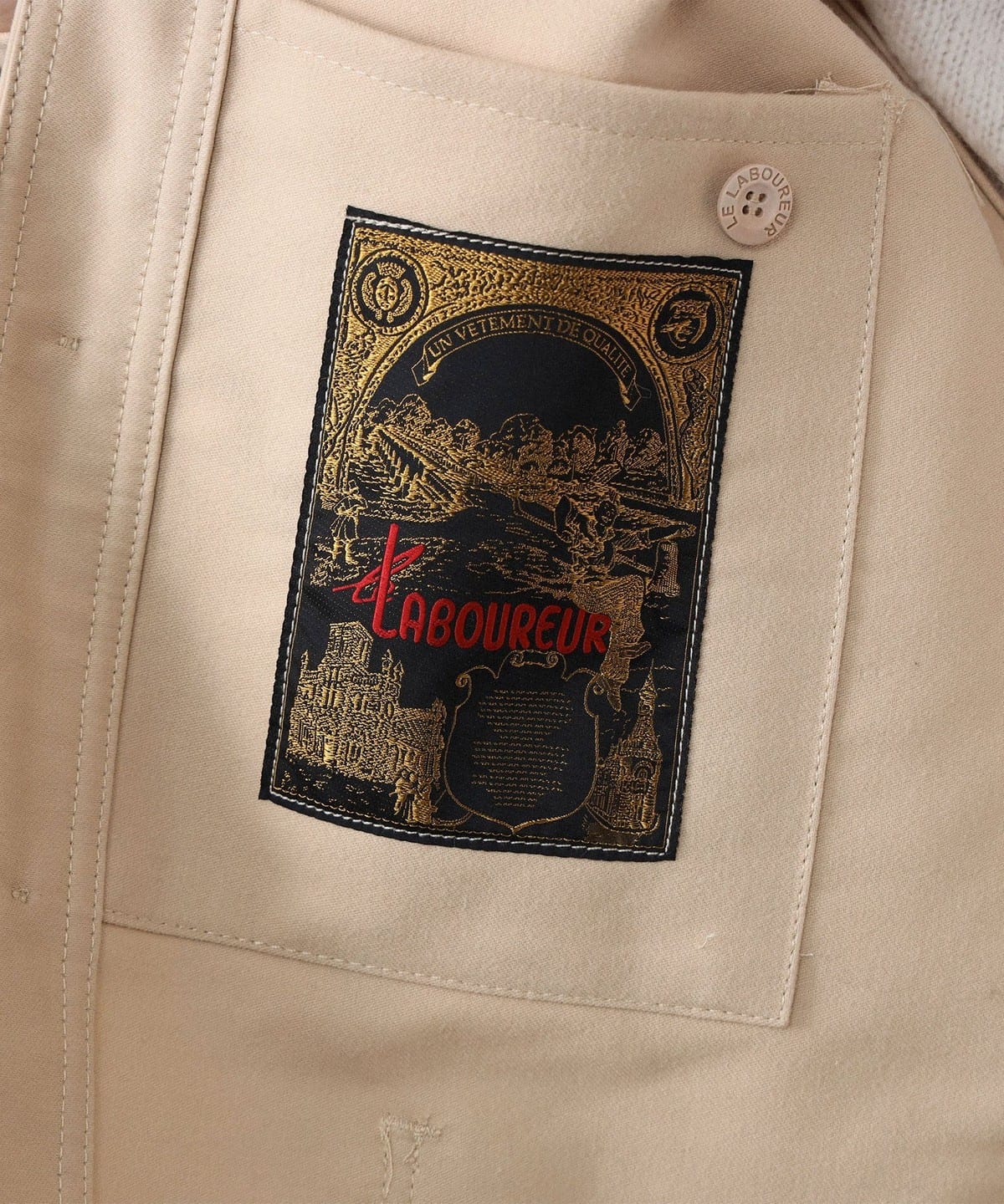 BEAMS F（ビームスF）【別注】LE LABOUREUR / エクリュ