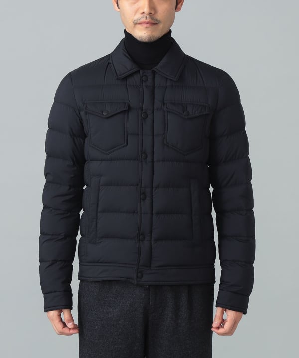 BEAMS F（ビームスF）HERNO / LEGEND ダウン シャツブルゾン（ブルゾン