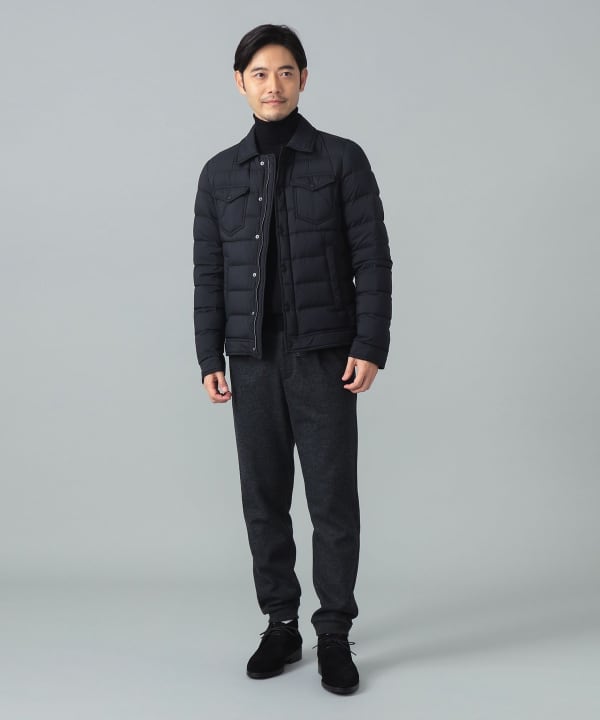 BEAMS F（ビームスF）HERNO / LEGEND ダウン シャツブルゾン（ブルゾン