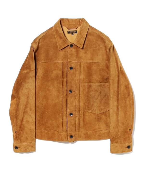 BEAMS F（ビームスF）*A VONTADE / TYPEⅠ スエード ジャケット