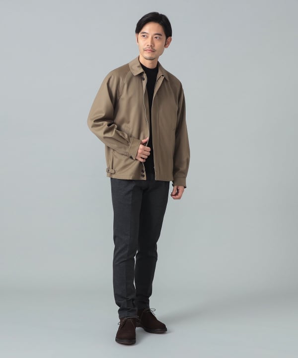 BEAMS F（ビームスF）ウール ハリントンジャケット（ブルゾン ブルゾン