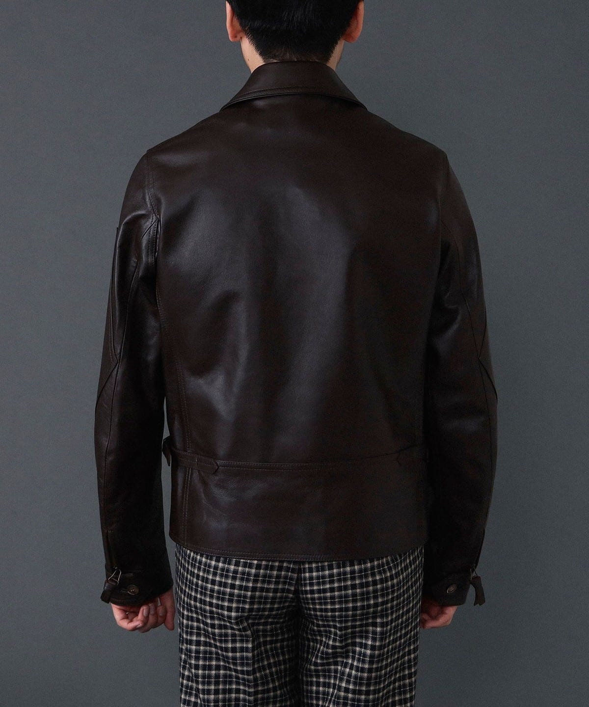 CINQUANTA × BEAMS 別注 G8 レザージャケット 44 BEAMS F（ビームスF）【別注】CINQUANTA / ホースレザー TYPE G8