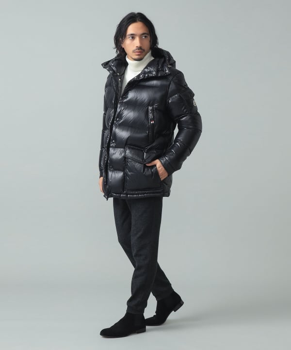 極美品 BEAMS購入 MONCLER モンクレールダウンジャケット ブルゾン BJ-MAYA MONCLER BEAMS EXCLUSIVE MODEL