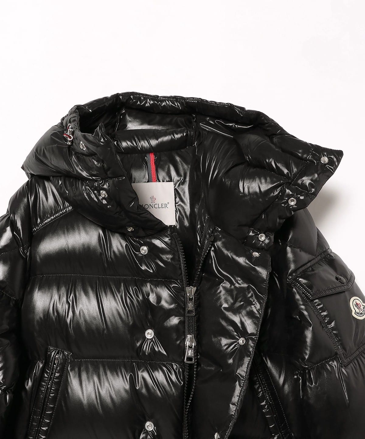 BEAMS F BEAMS MONCLER CHIABLESE hooded down jacket (blouson