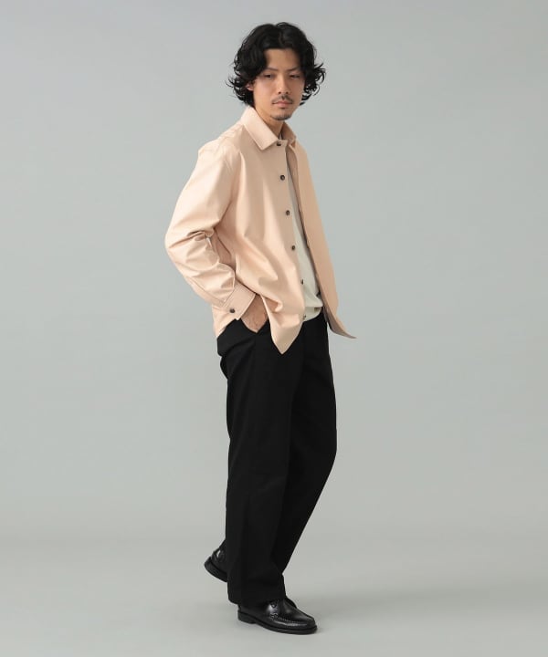 【美品】ビームスF×ギィローバー / シャンブレーシャツブルゾン　Sサイズ BEAMS MEN｜【別注】GUY ROVER / シャンブレー シャツ ブルゾン