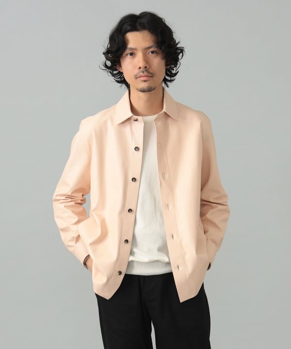 BEAMS F(ビームスF)【別注】ARMA / レザー シャツ ブルゾン BEAMS F(ビームスF)【別注】ARMA / レザー シャツ ブルゾン