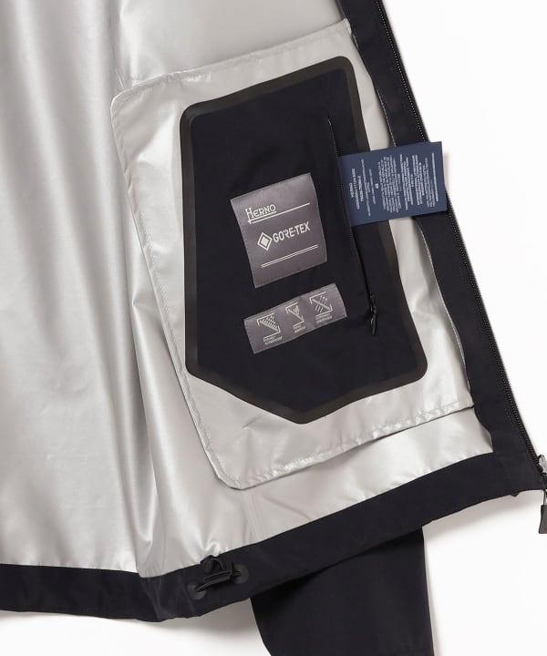 BEAMS F（ビームスF）HERNO / GORE-TEX（R） フーデッドブルゾン