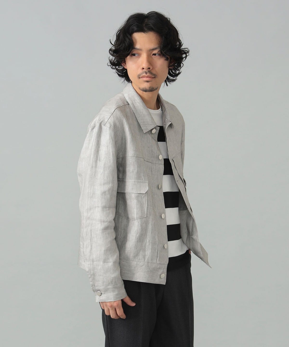 BEAMS F（ビームスF）【別注】Jeanik / リネン 2ndタイプ