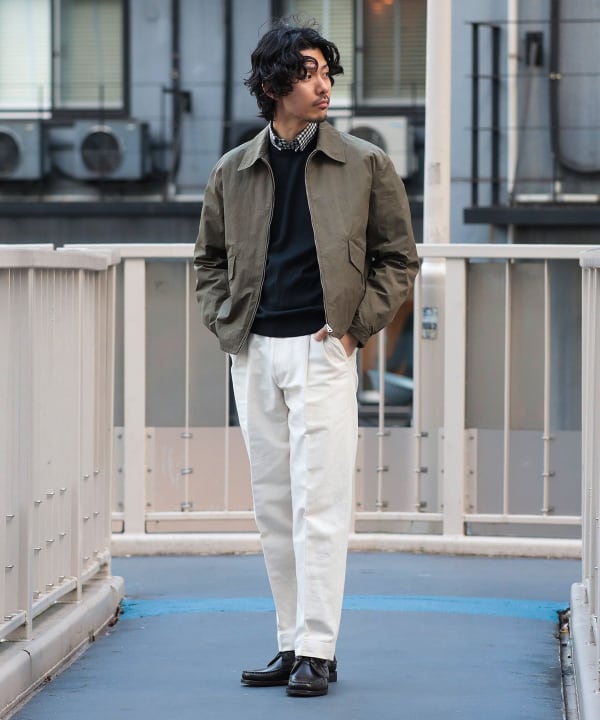 BEAMS F（ビームスF）INVERTERE / ナイロン ショートブルゾン