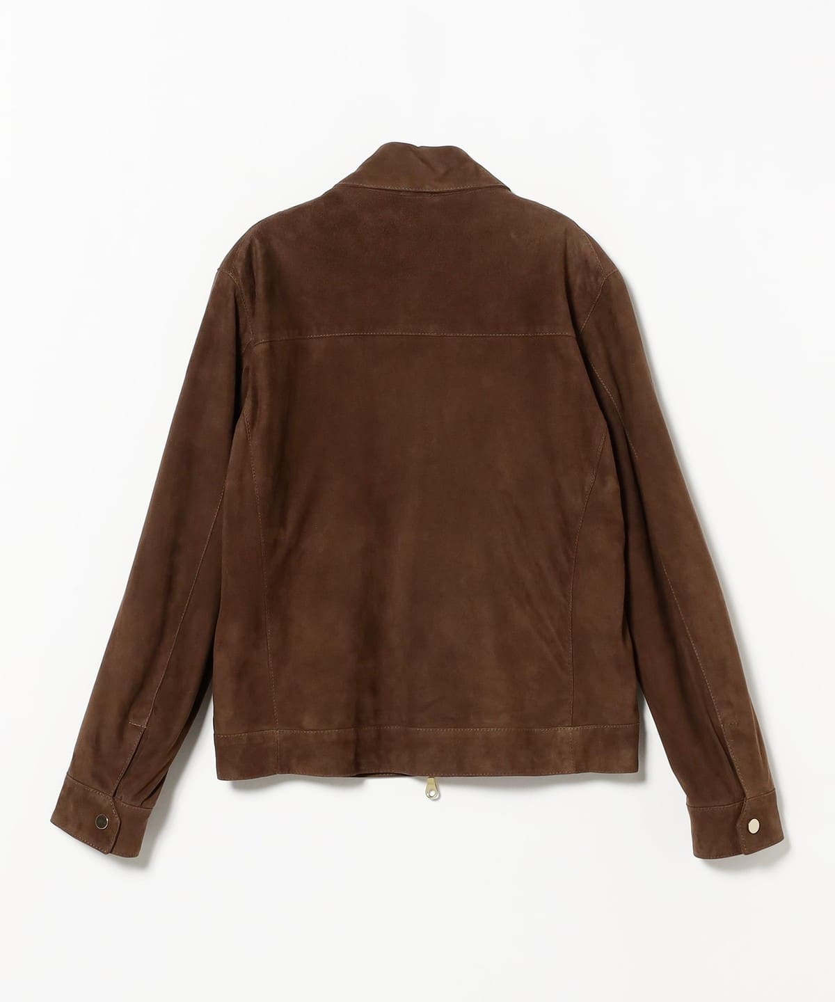 BEAMS F (BEAMS F) CINQUANTA / Suede Regular Color Zip Up Blouson