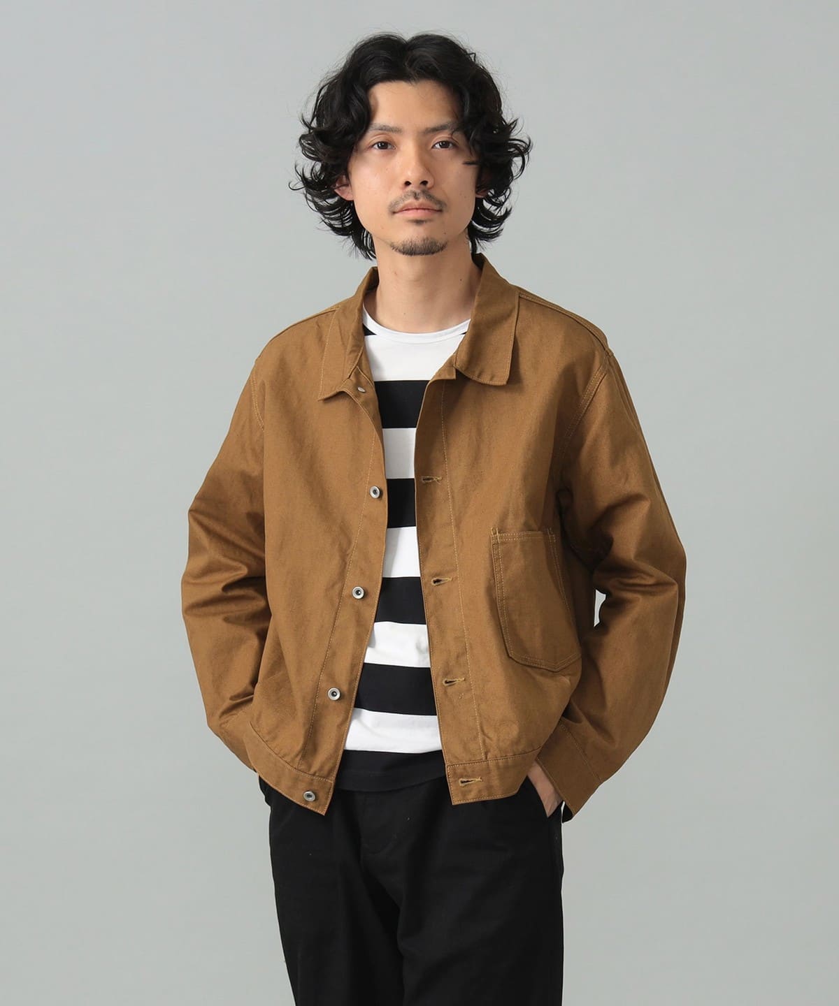 ユニクロ公式 | コットンショートブルゾン