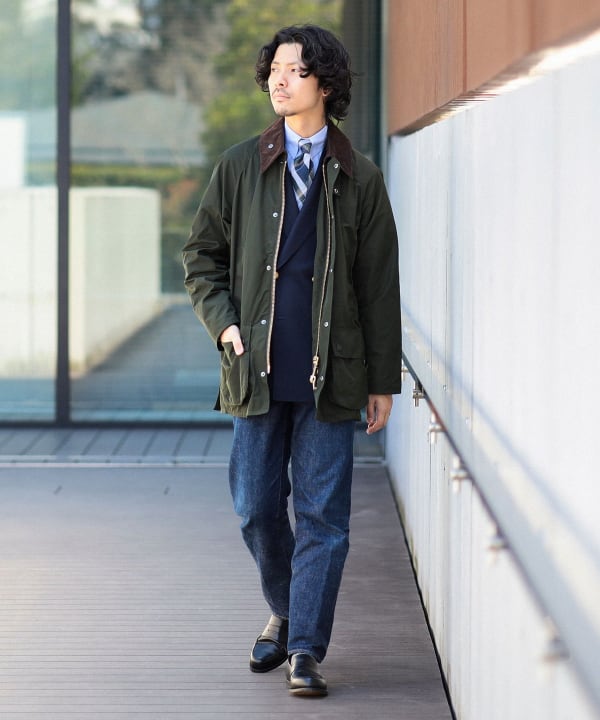 バブアー　ビームス　BEDALE メモリーツイル ジャケット 40 バブアー ビームス BEDALE メモリーツイル ジャケット 40