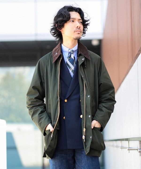 バブアー　ビームス　BEDALE メモリーツイル ジャケット 40 BEAMS F（ビームスF）【タイムセール】【別注】Barbour / BEDALE