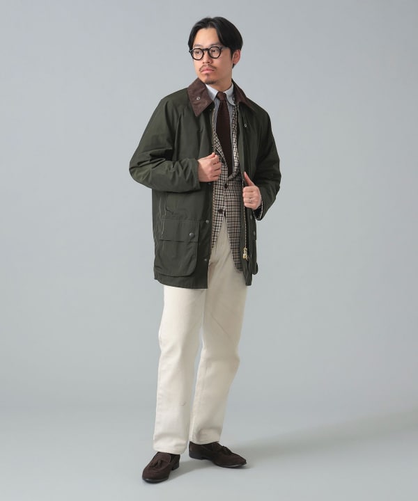 バブアー　ビームス　BEDALE メモリーツイル ジャケット 40 BEAMS F（ビームスF）【別注】Barbour / BEDALE CLASSIC FIT