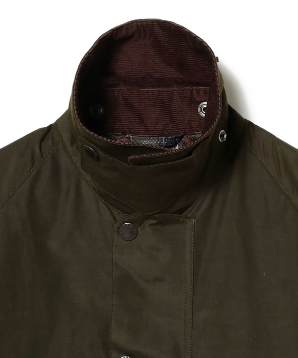 BarbourｘBEAMS F 別注　2LAYER TRANSPORT BEAMS F（ビームスF）【別注】Barbour / TRANSPORT ピーチスキン