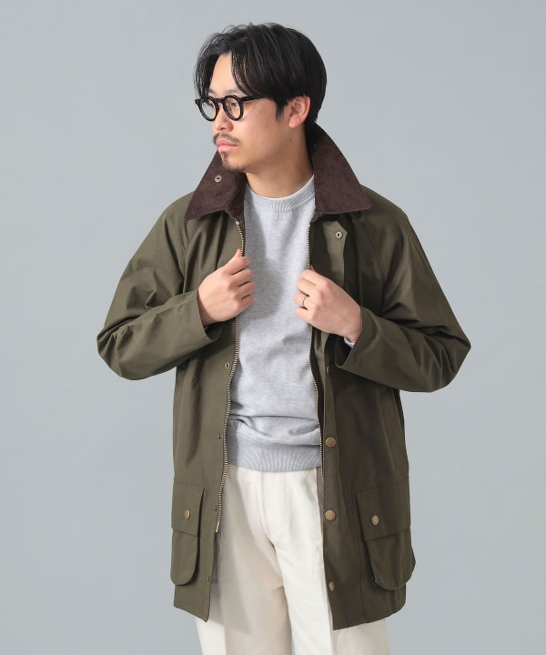 今 話題 の 人気 商品 BEAMS F（ビームスF）【別注】Barbour / BEAUFORT コットン ジャケット・アウター