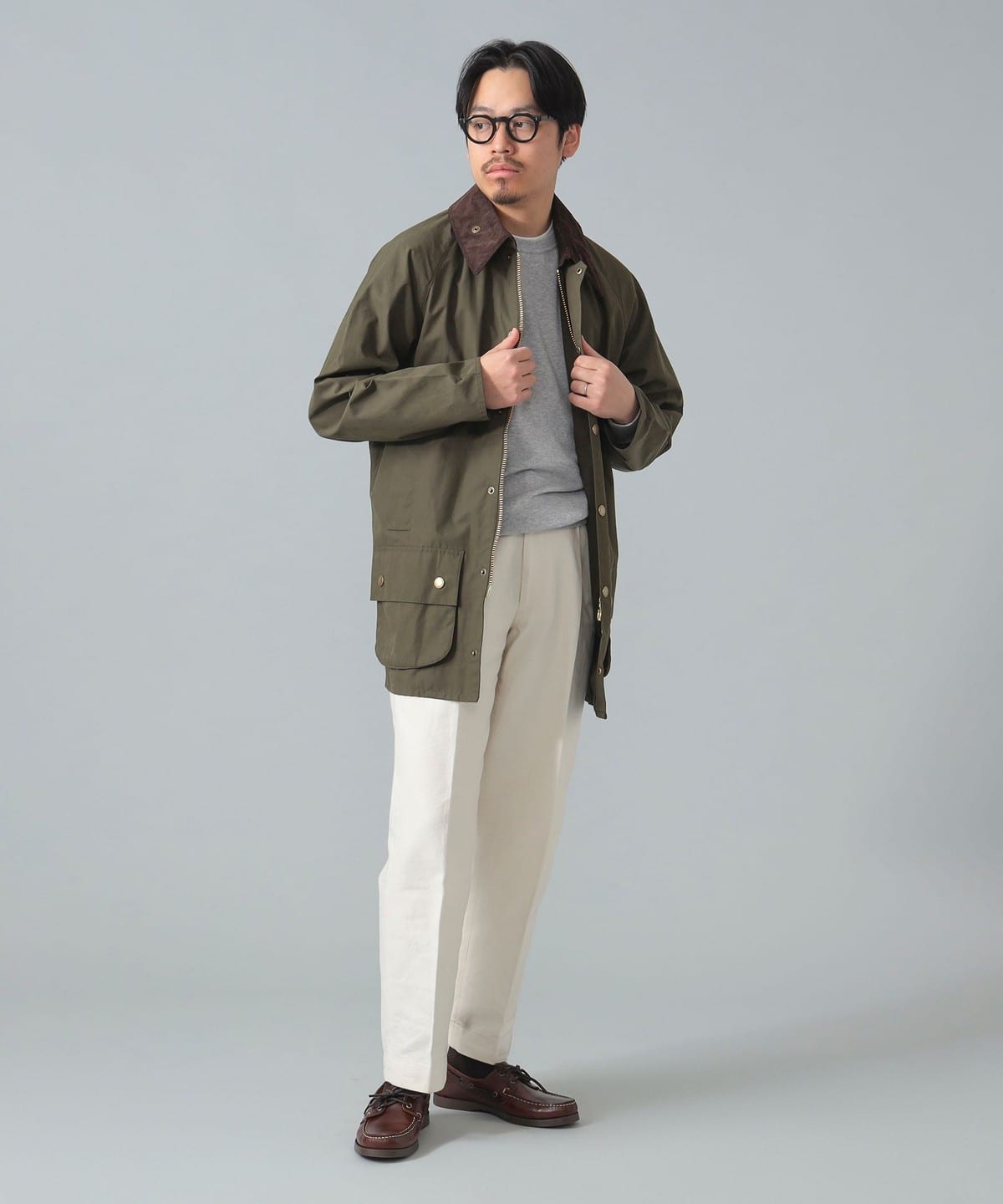 BEAMS F（ビームスF）【別注】Barbour / BEAUFORT コットン