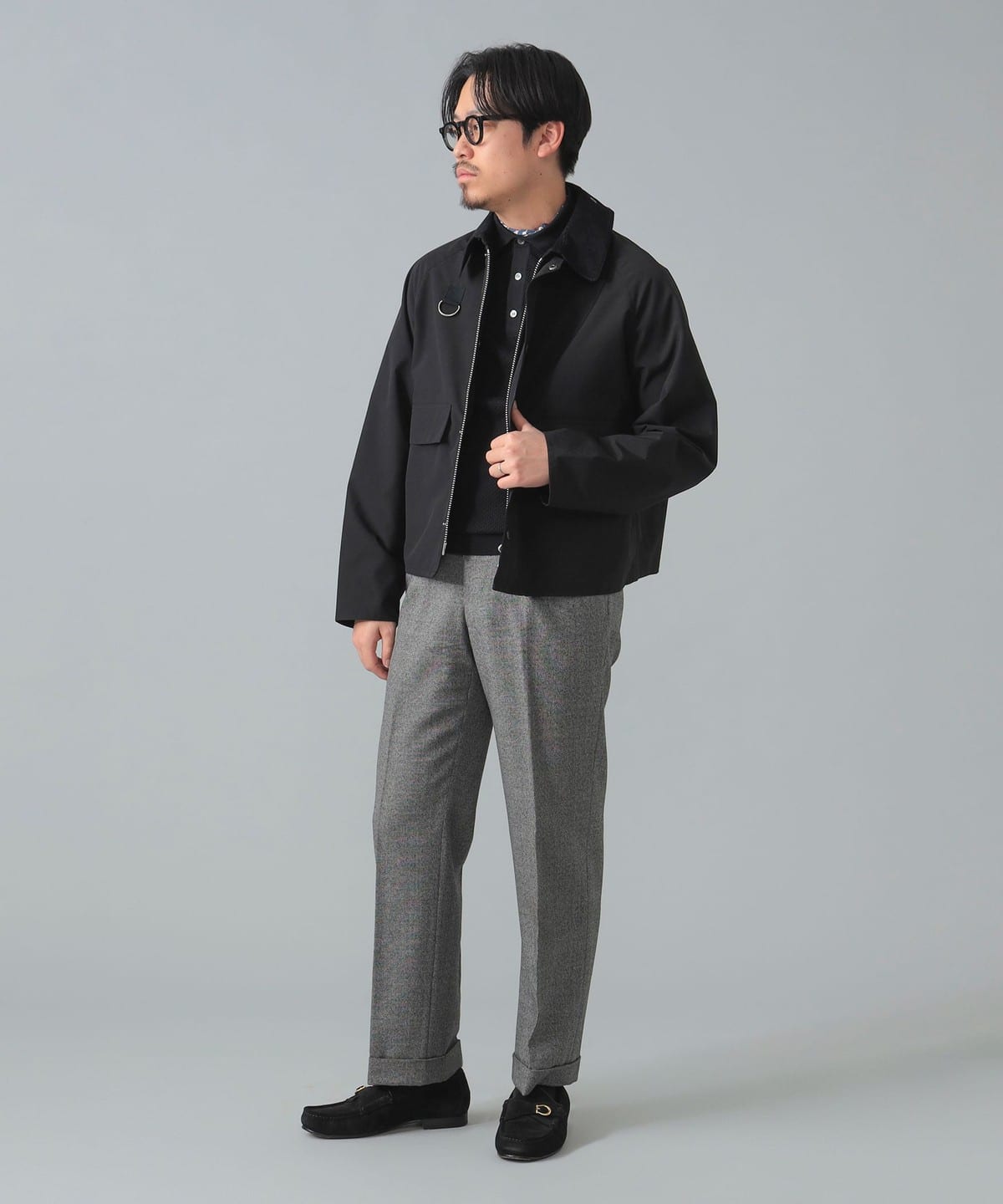 BEAMS F（ビームスF）【別注】Barbour / SPEY ウエザークロス ショート
