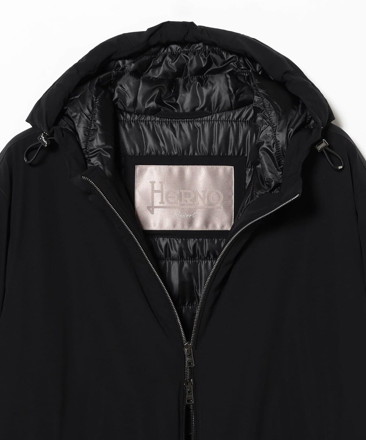 BEAMS F（ビームスF）HERNO / ストレッチナイロン パッカブル 中綿