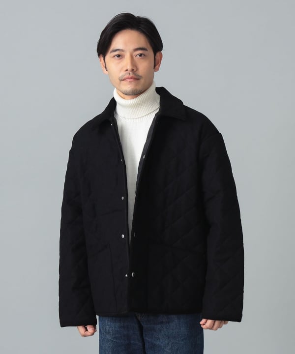 BEAMSGOLF キルティングジャケット ホワイト/ブラック BMG BEAMSGOLF キルティングジャケット ホワイト/ブラック BMG 【公式通販】