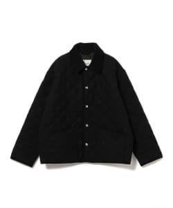 Traditional Weatherwear / WAVERLY STUDS SHORT ツイード キルティング ジャケット