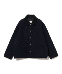 Traditional Weatherwear / WAVERLY STUDS SHORT ツイード キルティング ジャケット