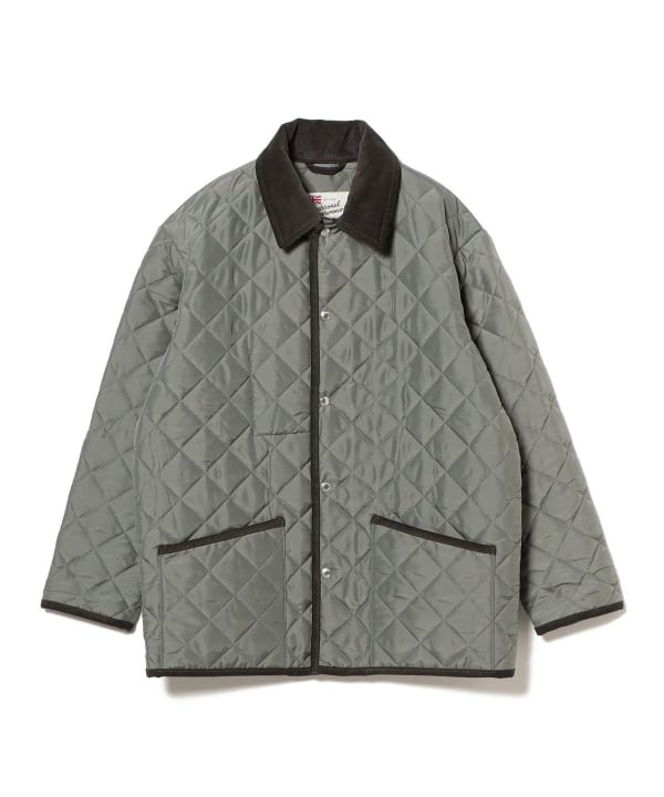 2way 袖取り外し可能　BEAMS GOLF　ニット×キルティングブルゾン 11008JRVTSW0501005001