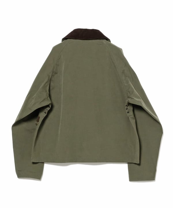 Barbour SPEY BEAMS別注ピーチスキンショートブルゾン Barbour SPEY BEAMS別注ピーチスキンショートブルゾン Barbour