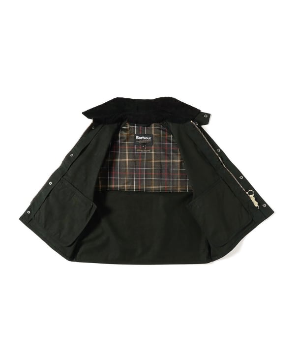 BEAMS F（ビームスF）Barbour / OS SPEY ピーチスキン ショート