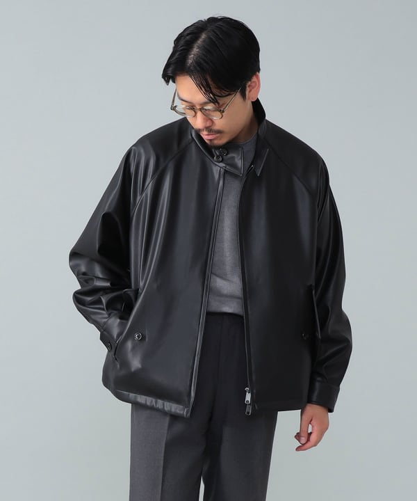 BEAMSF ビームスエフ 別注M.I.D.A. モッズコート Ｍ　黒 新品 Brilla per il gusto（ブリッラ ペル イル グスト）【別注