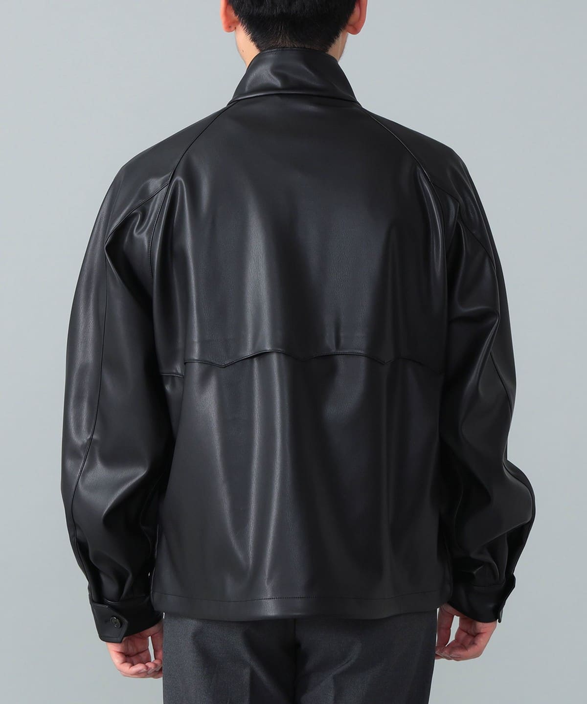 BARACUTA G4 フェイクレザー ショート ブルゾン　BEAMS F BEAMS F（ビームスF）BARACUTA / G4 フェイクレザー ショート ブルゾン