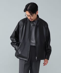 BARACUTA / G4 フェイクレザー ショート ブルゾン