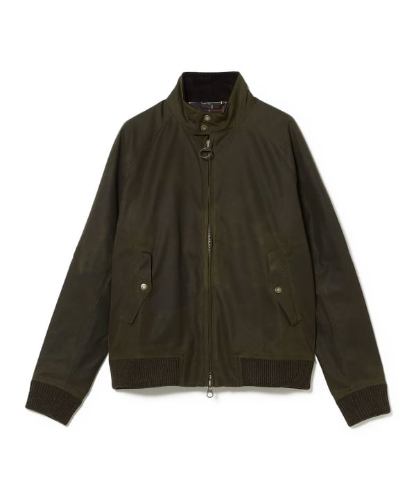 BEAMS F（ビームスF）Barbour × BARACUTA / PORTON オイルドコットン