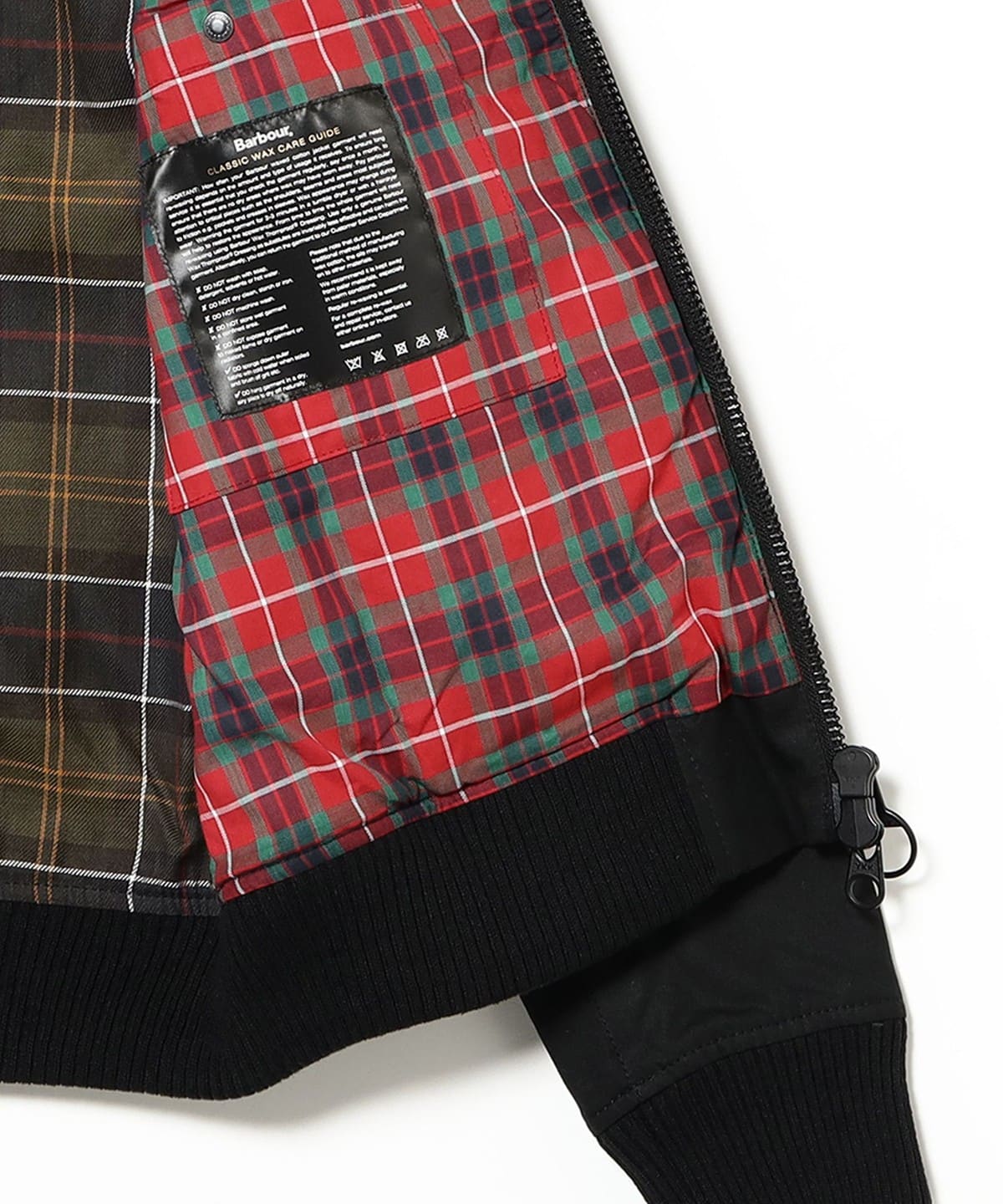 BEAMS F（ビームスF）Barbour × BARACUTA / PORTON オイルドコットン