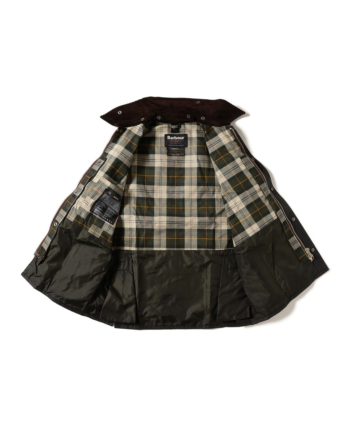 BEAMS F（ビームスF）Barbour / BEDALE レギュラーフィット ワックス