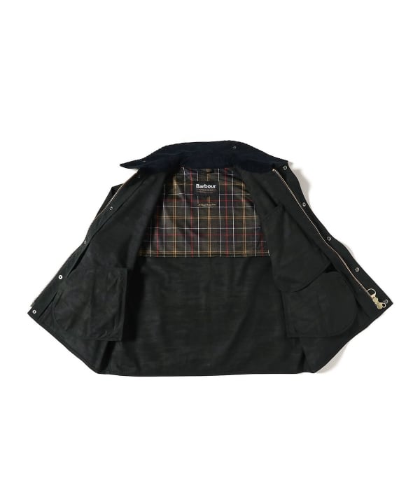BEAMS F（ビームスF）Barbour / OS TRANSPORT ピーチスキン ショート