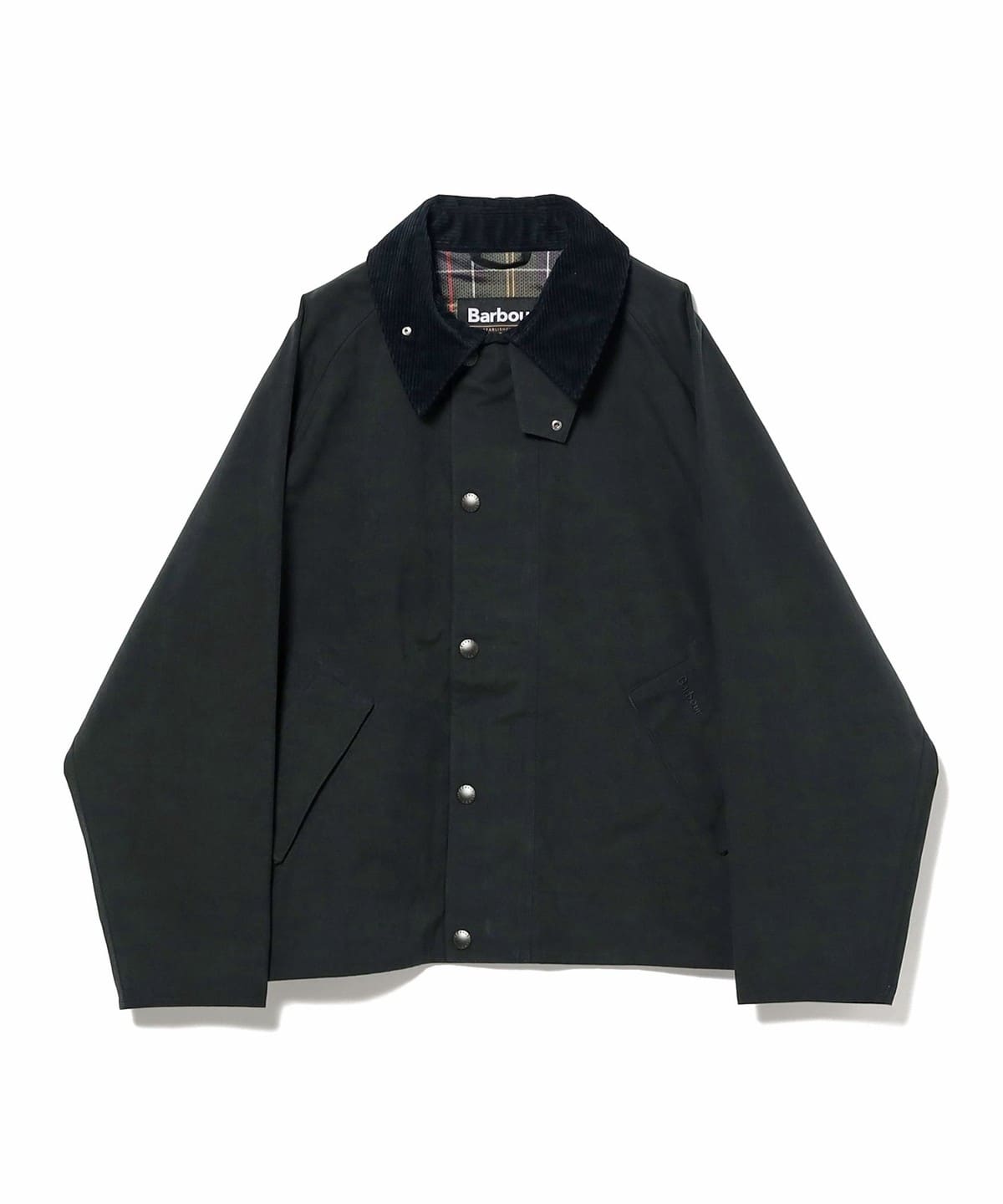 Barbour バブアー / OS TRANSPORT ピーチスキン ショートブルゾン ブルゾン MEN NAVY/089 38 Barbour バブアー / OS TRANSPORT ピーチスキン ショートブルゾン ブルゾン MEN NAVY/089 38