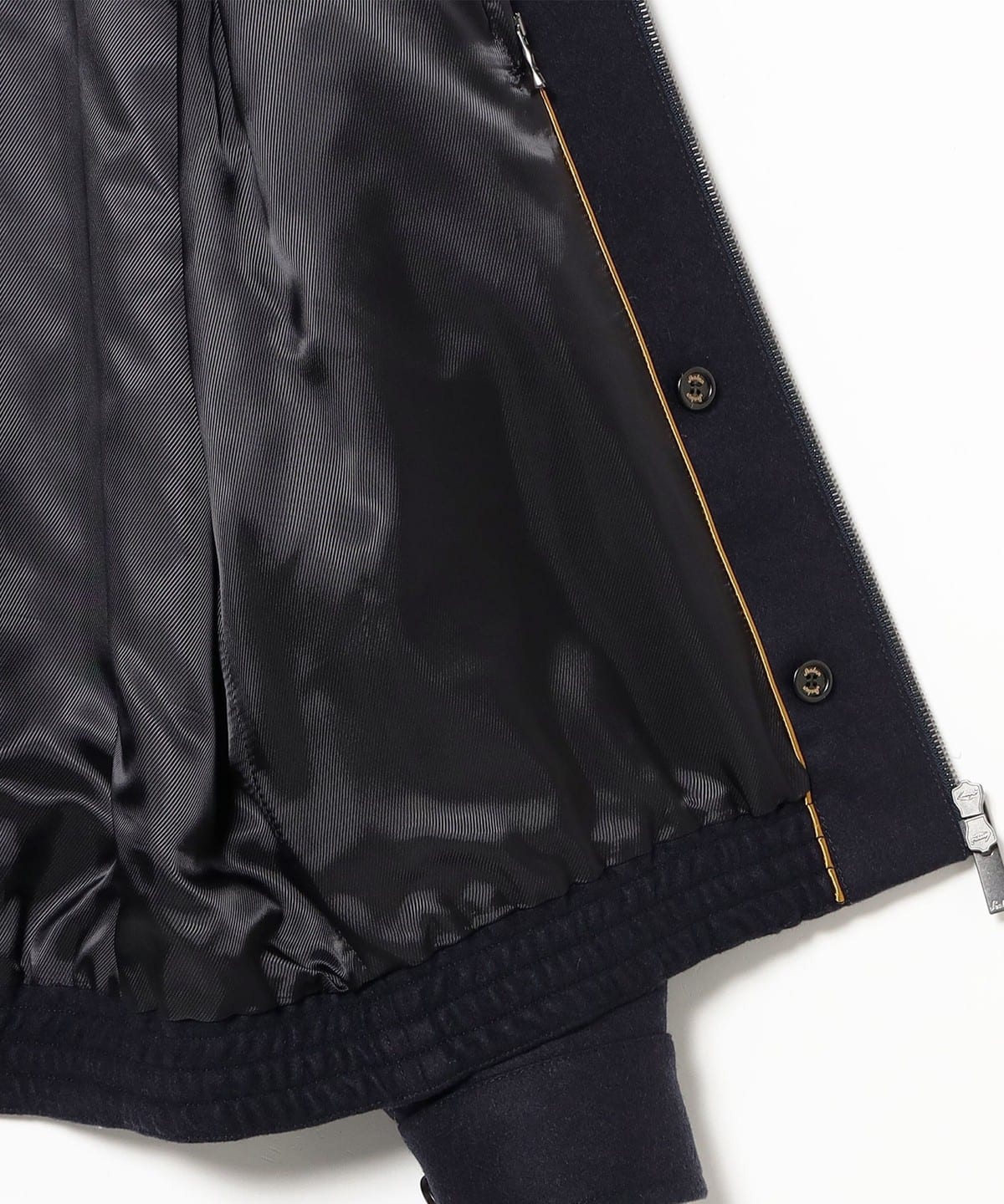 BEAMS F（ビームスF）Sealup / ウールフランネル ショートブルゾン 
